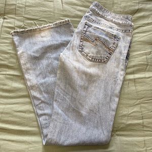 Aiko Silver Jeans, Light-wash.